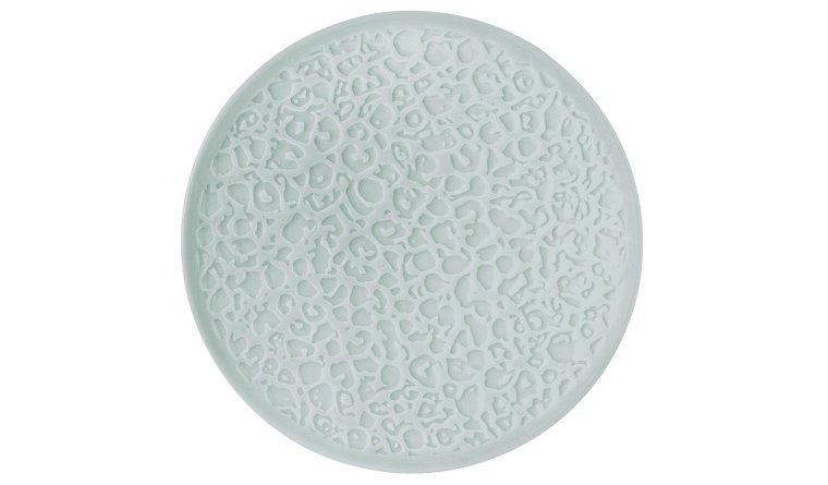Teller flach 16,5 cm Vollrelief NORI arktisblau