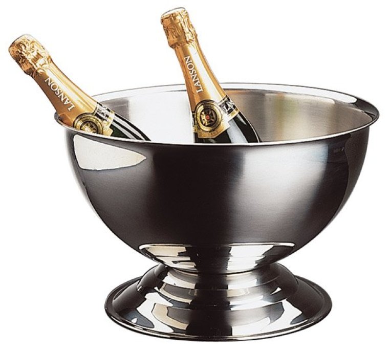 Champagnerkühler 13,5 l Edelstahl