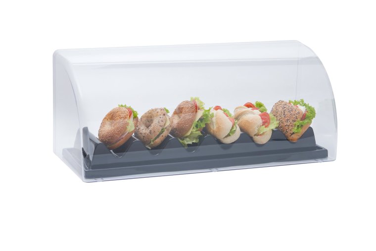 Thekenaufsatz - Vitrine 635 x 250 mm