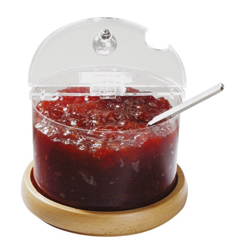 Buffet-Kühlschale TOPFRESCH Mini Holz 1 l