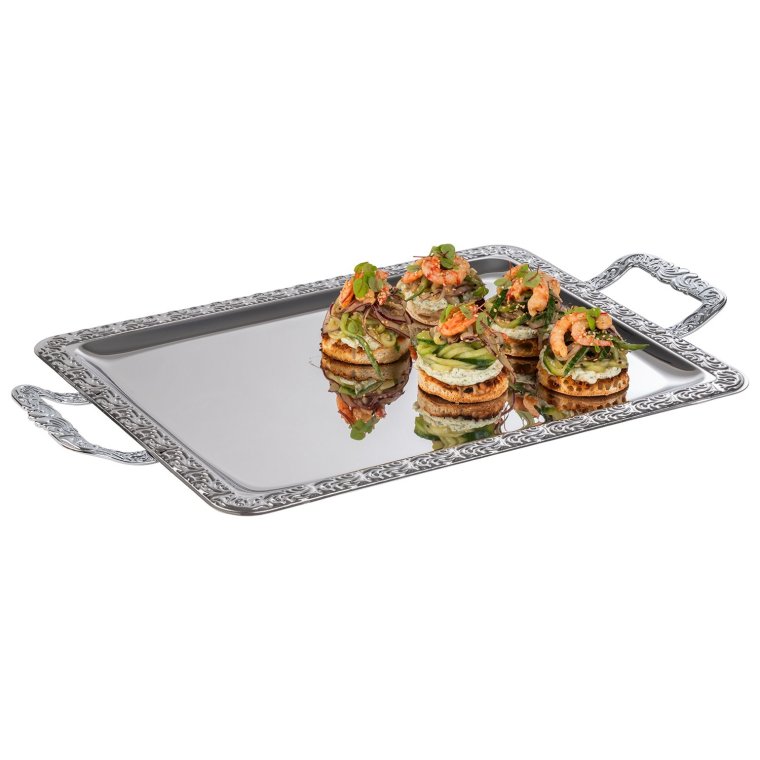 Buffet Tablett SCHÖNER ESSEN 52 x 31 cm