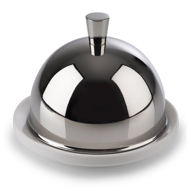 Butterservierer Ø 9 cm Porzellan