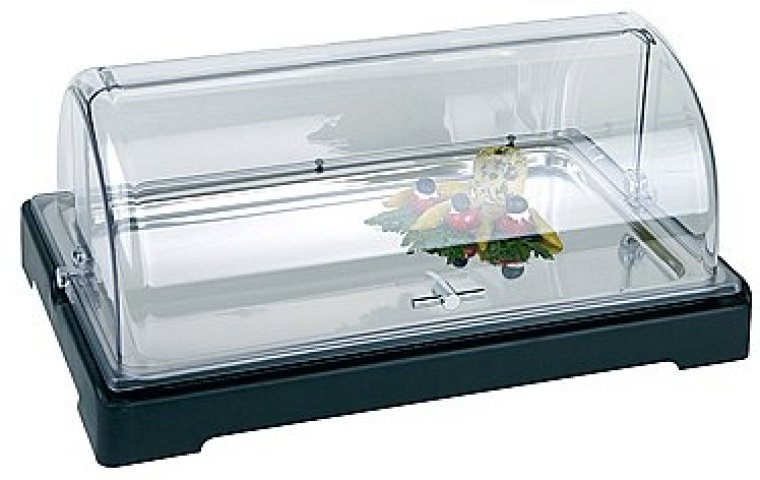 Buffet-Vitrine NEW GENERATION schwarz 580 x 360 mm GN 1/1
