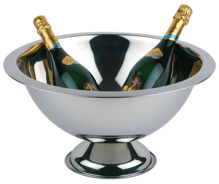 Champagnerkühler 12 l Edelstahl