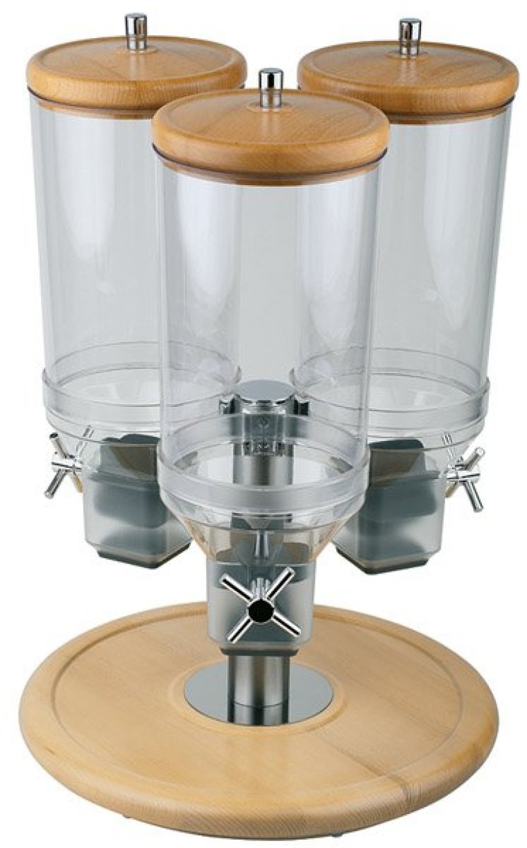 Cerealienspender ROTATION WOOD 380 x mm