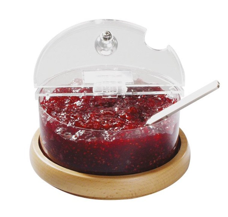 Buffet-Kühlschale TOPFRESCH Mini Holz 0,6 l
