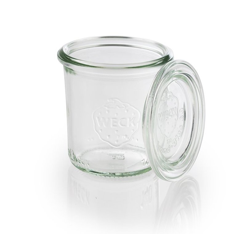 Weck-Glas mit Deckel 140 ml 12er-Pack