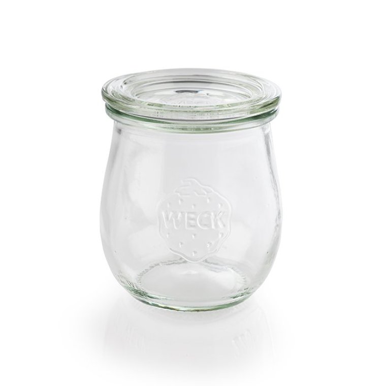 Weck-Glas mit Deckel 220 ml 12er-Pack
