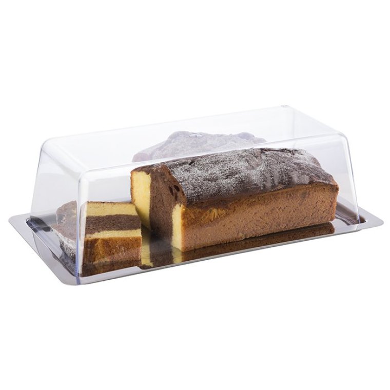 Auslageplatte 34 x 16,5 cm mit Haube
