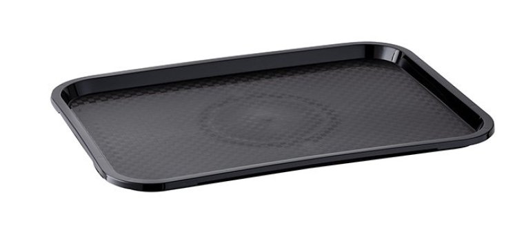 Fast Food-Tablett 41 x 30,5 cm schwarz
