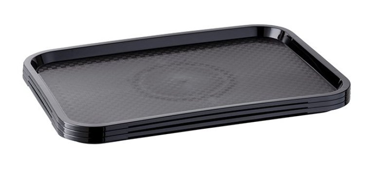 Fast Food-Tablett 41 x 30,5 cm schwarz