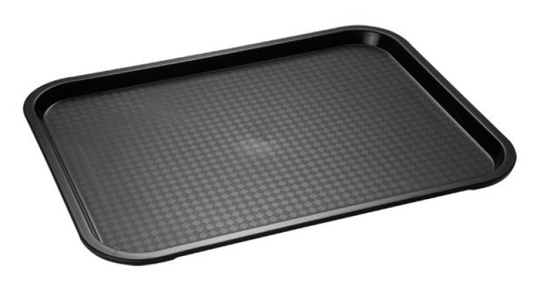 Fast Food-Tablett 45 x 35,5 schwarz