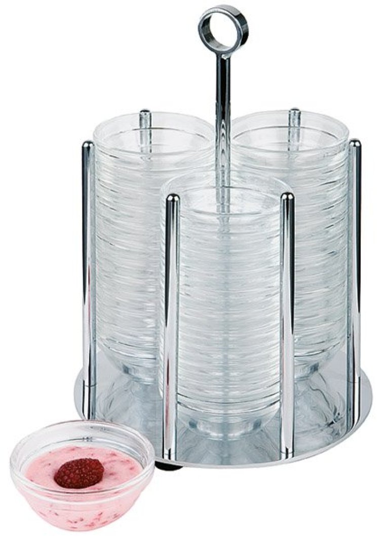 Schälchen-Spender MINI 6 unbestückt 140 x mm