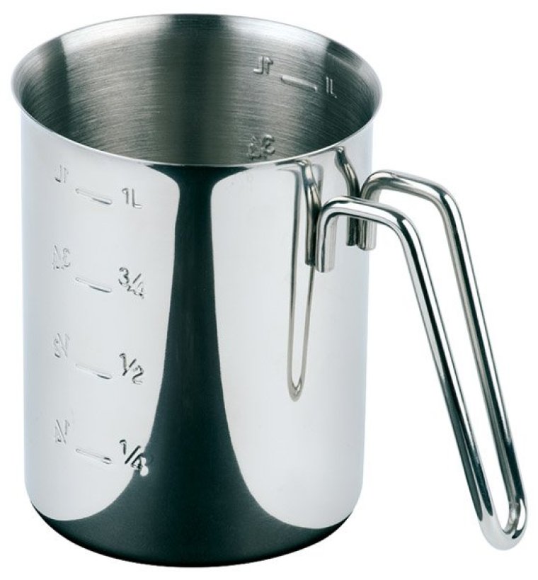 Messbecher 1,0 l Edelstahl