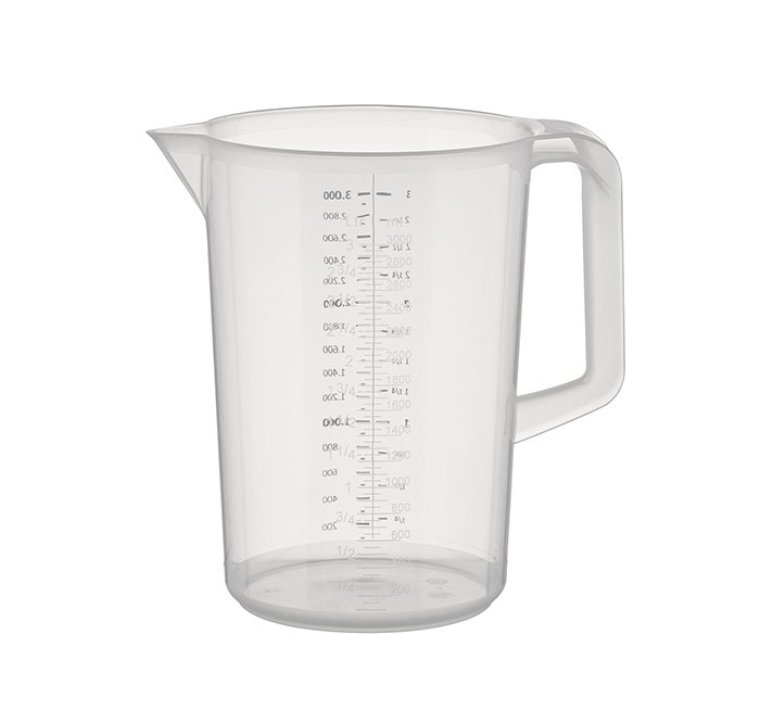 Messbecher PRO 3 l geschlossener Griff