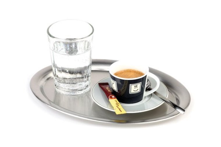 Serviertablett KAFFEEHAUS 26,5 x 19 cm