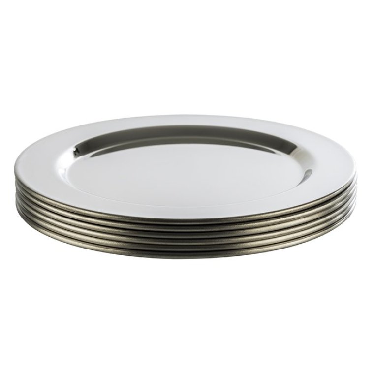 Untersetzer 6er Pack poliert 120 x mm
