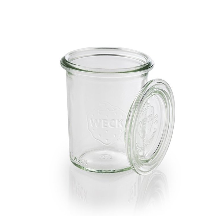 Weck-Glas mit Deckel 160 ml 12er-Pack