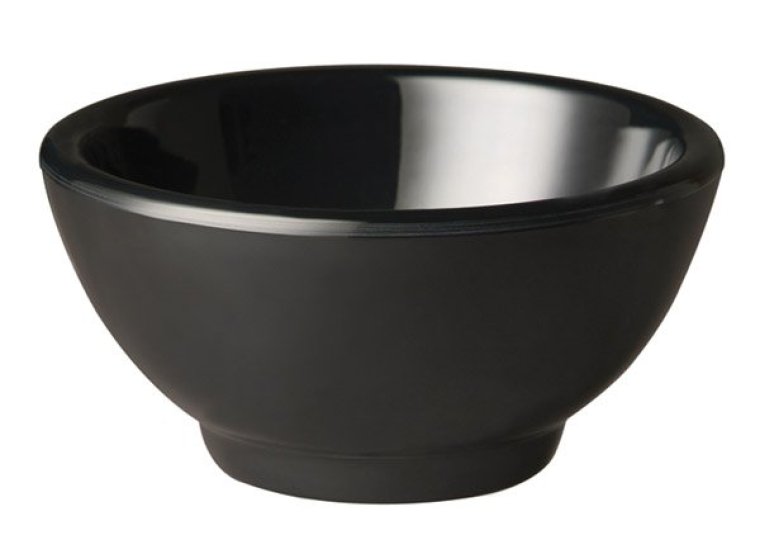 Schale PURE rund Ø 5,5 cm schwarz