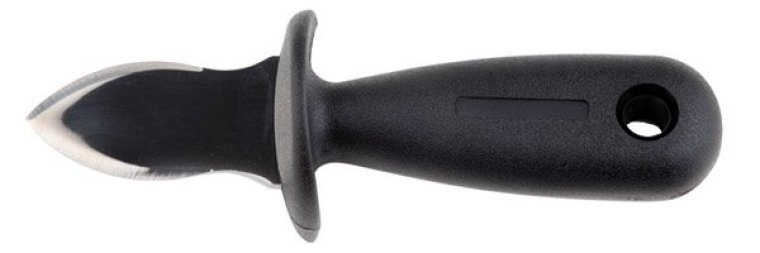 Austernöffner ORANGE 145 x 50 mm Edelstahl