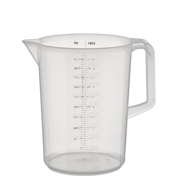 Messbecher PRO 5 l geschlossener Griff