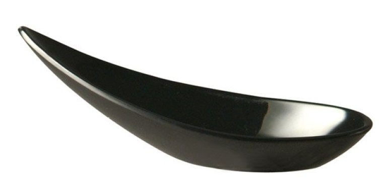 Fingerfoodlöffel MingHing schwarz 110 x 45 mm