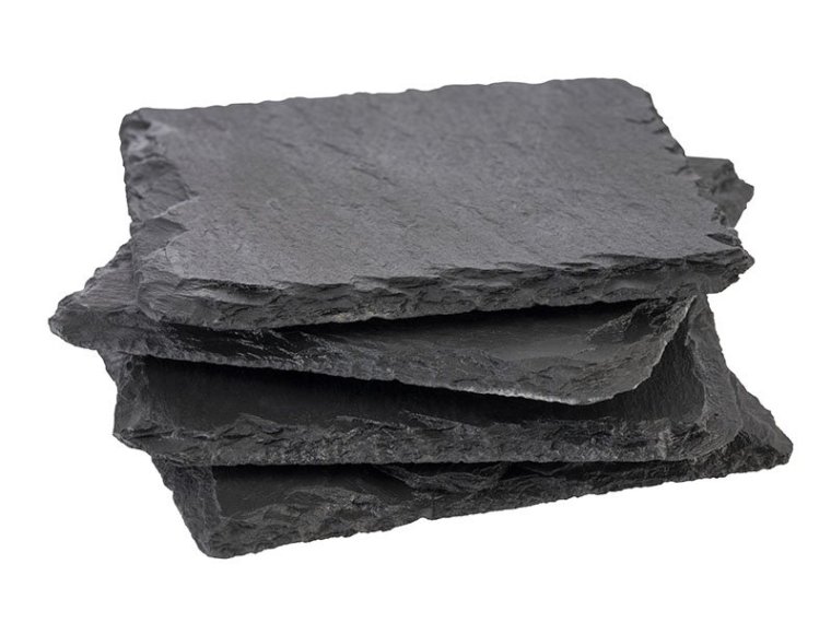 Naturschieferplatte 10 x cm 4er Pack