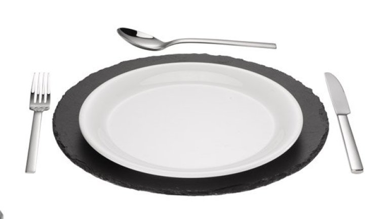 Naturschieferplatte Ø 33 cm