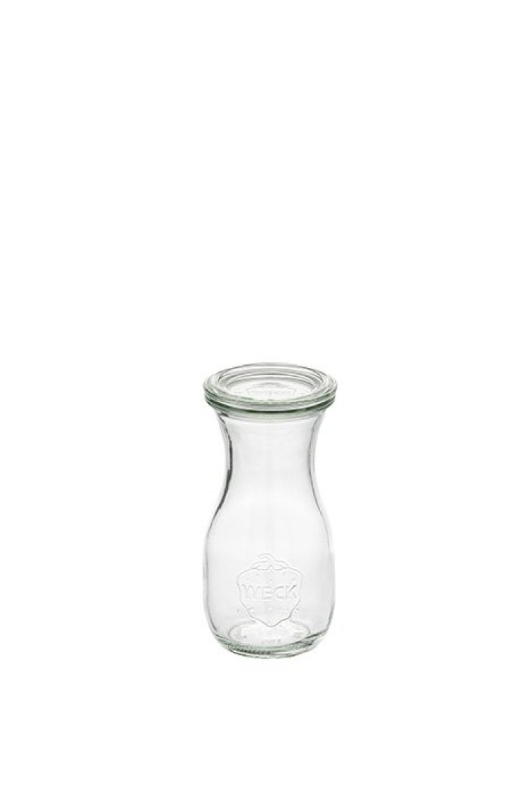 6er Set Weck-Saftflasche mit Deckel, 0,25 Liter
