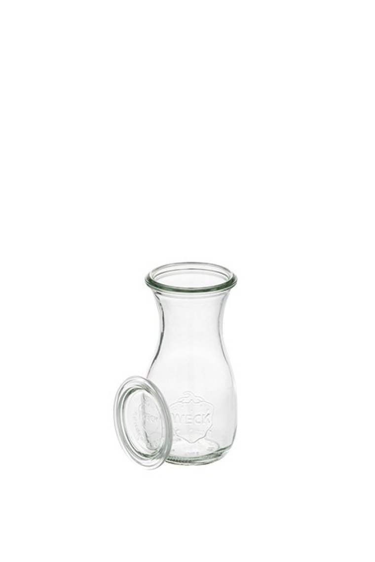 6er Set Weck-Saftflasche mit Deckel, 0,25 Liter