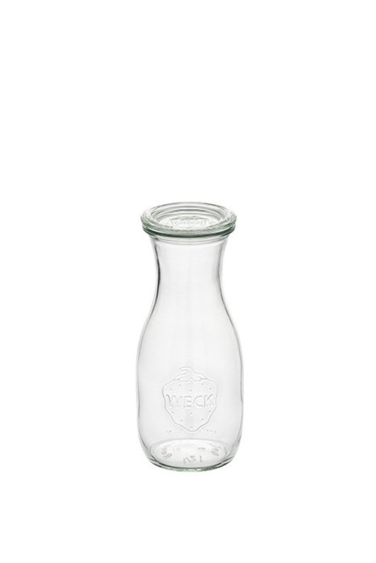 6er Set Weck-Saftflasche mit Deckel, 0,5 Liter