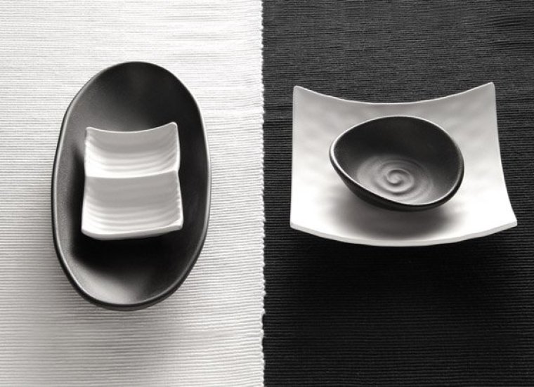 Teller ZEN Größe L weiß 175 x 155 mm