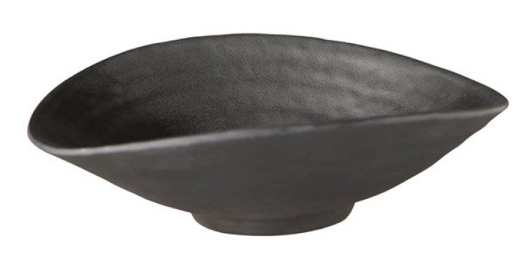 Teller ZEN Größe L schwarz 175 x 155 mm