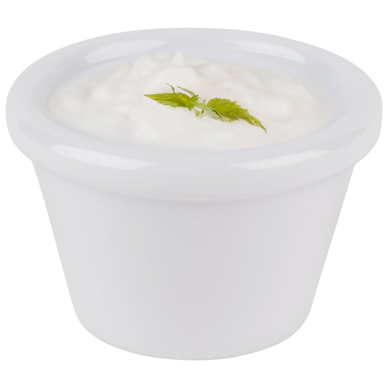 Dipschälchen CASUAL 0,04 l weiß