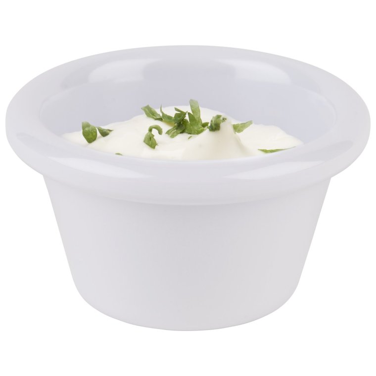Dipschälchen CASUAL 0,08 l weiß