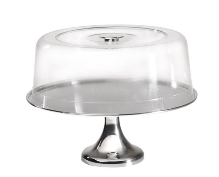 Abdeckhaube geschlossen Ø 33 cm Höhe 12,5 Transparent