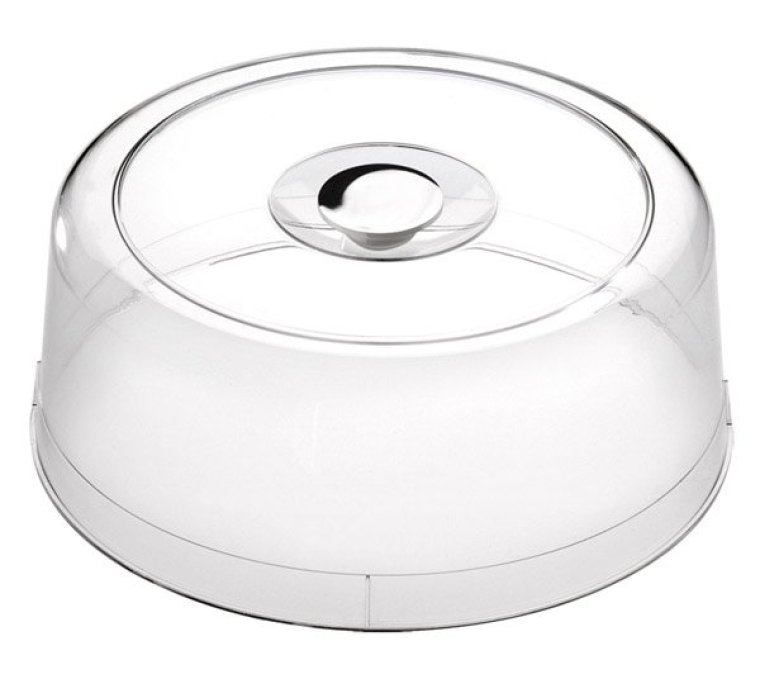 Abdeckhaube geschlossen Ø 33 cm Höhe 12,5 Transparent