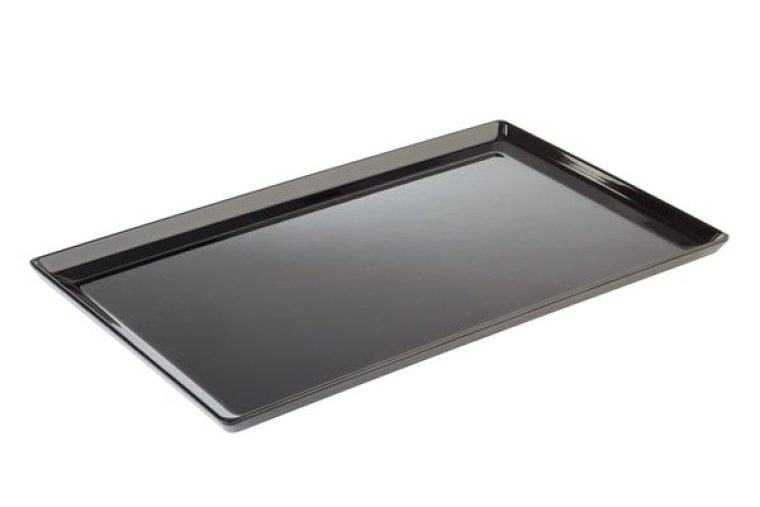 Tablett GN 1/1 FLOAT schwarz 530 x 325 mm