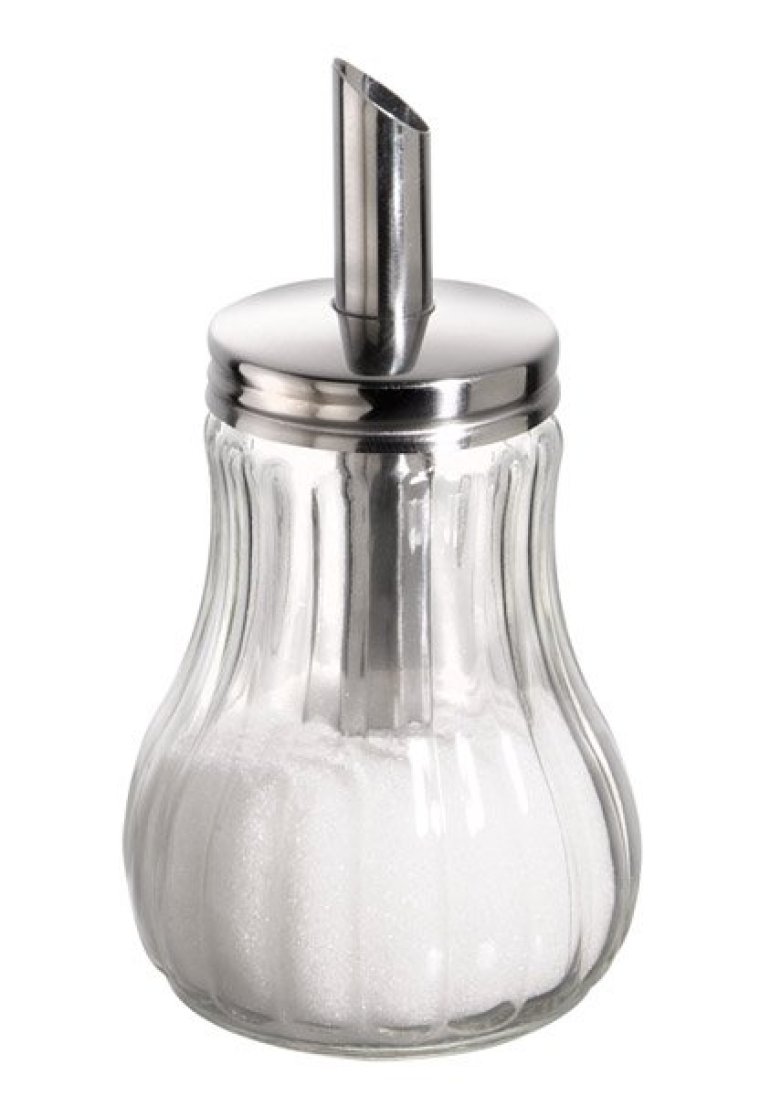 Zuckerdosierer 80 x mm Glas