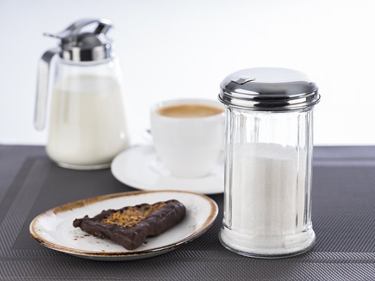Zuckerdosierer 75 x mm Glas