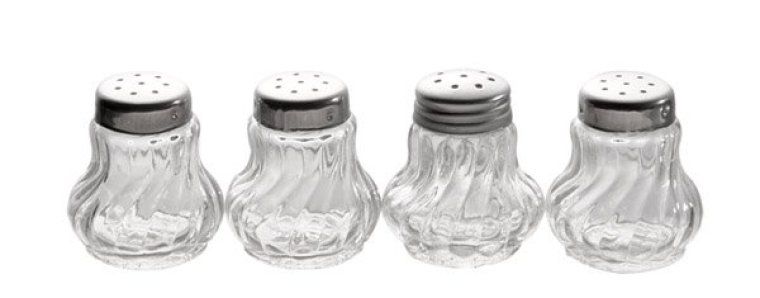 Ministreuer, 4er Set 35 x mm Glas