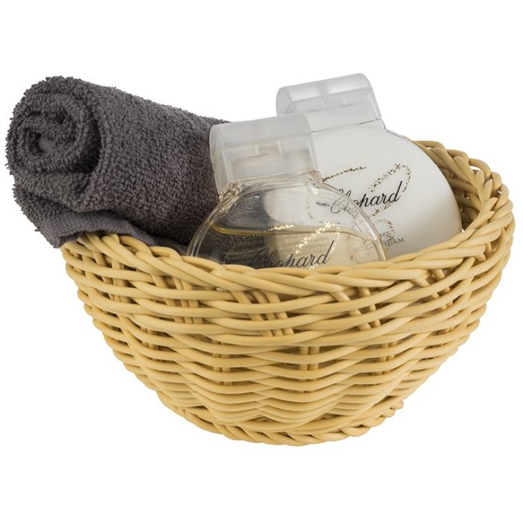 Korb rund 16cm beige