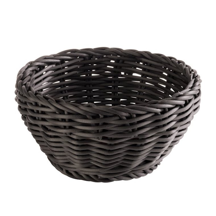 Korb rund 16cm schwarz