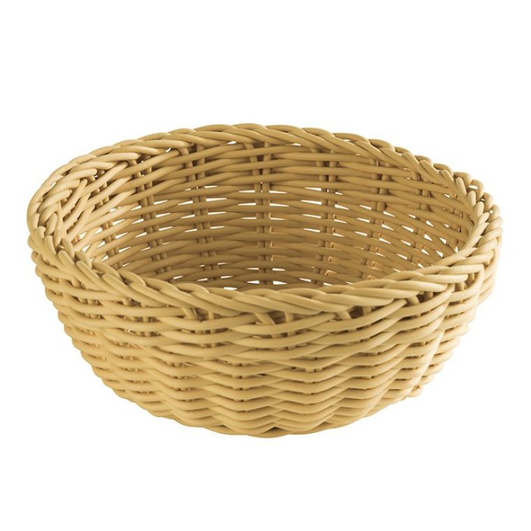 Korb rund 20cm beige