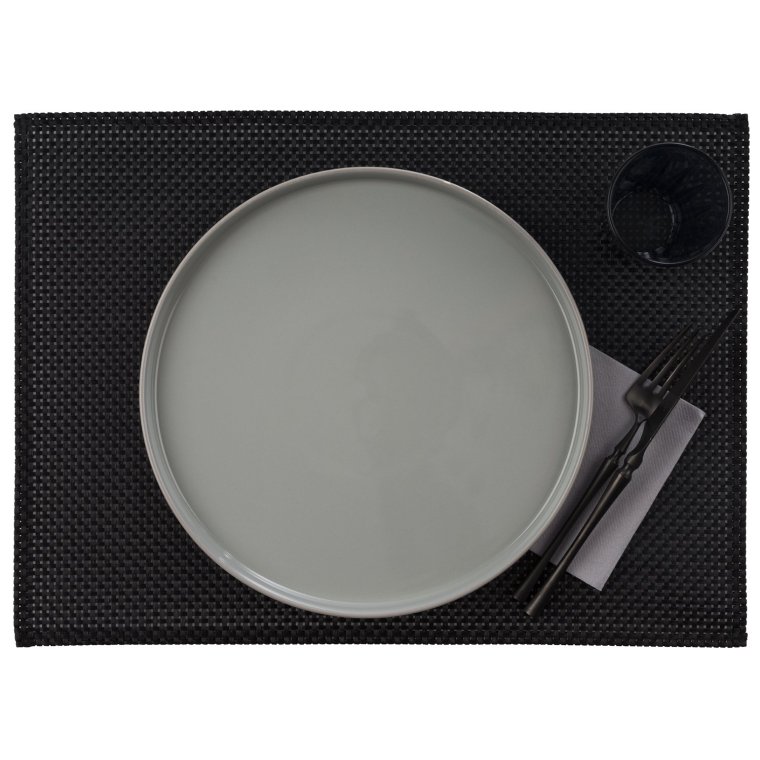 Tischset - schwarz 450 x 330 mm