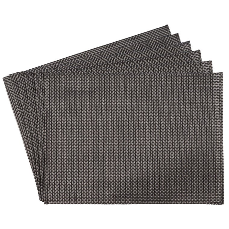 Tischset 43 x 30cm silbergrau