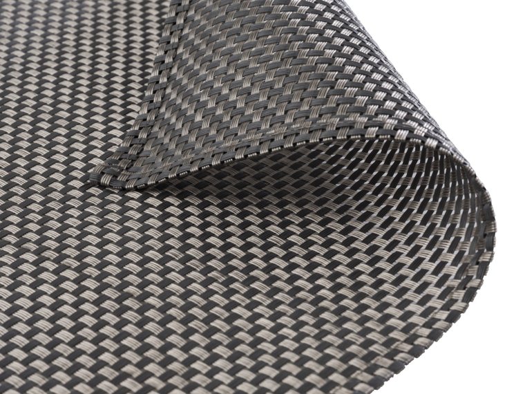Tischset 43 x 30cm silbergrau