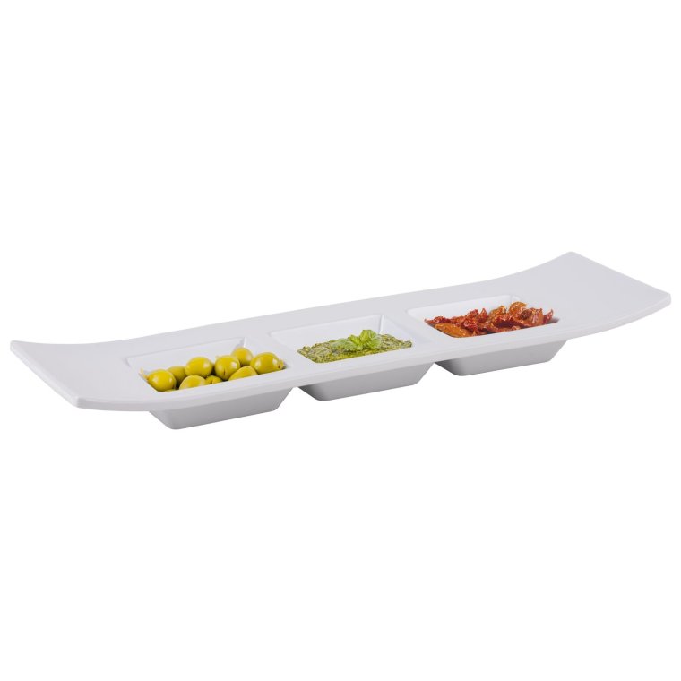 Dipschale CASUAL weiß 290 x 90 mm