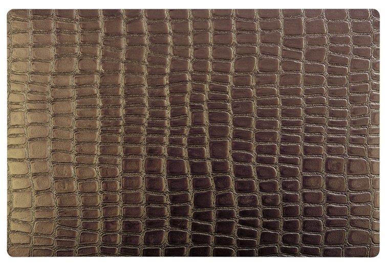 Tischset - kupfer CROCO 450 x 300 mm