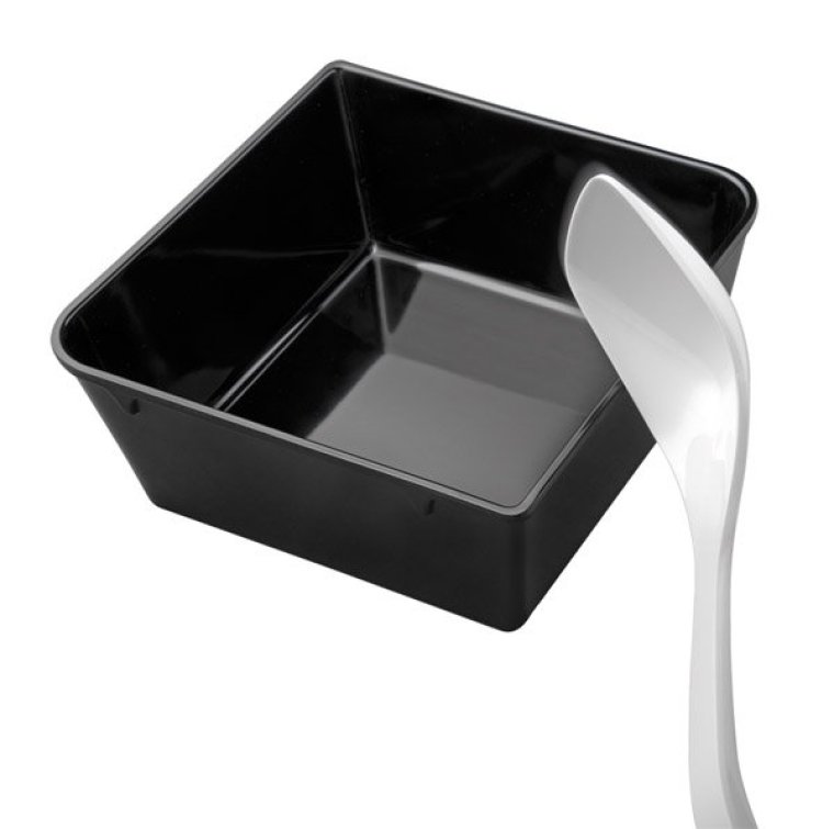 Servierlöffel PROFI Melamin 70 x 65 mm